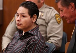 FILE - In this Nov. 13, 2015, file photo, Fernando Richter, left, is seated in the courtroom with his lawyer, Paul Skitzki, as his trial starts at Pima County Superior Court in Tucson, Ariz. Richter, and his wife, Sophia, are accused of keeping Sophia's three children imprisoned in their northside home. The two younger girls escaped in 2013 and ran to a neighbors house to call for help. Officers found the oldest girl locked in a room. They have been charged with child abuse and kidnapping. Fernando faces additional charges.  (Mamta Popat/Arizona Daily Star via AP, File)  ALL LOCAL TELEVISION OUT; PAC-12 OUT; MANDATORY CREDIT; GREEN VALLEY NEWS OUT; MANDATORY CREDIT