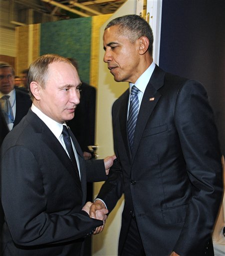 Putin, Obama discuss Syria political&nbsp;settlement