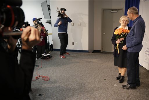 Holocaust survivor, rescuer reunited in New York&nbsp;City