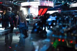 FILE- In this Jan. 15, 2016, file photo, people attended the 2016 North American International Auto Show's 40th annual Charity Preview at Cobo Center in Detroit.  President Barack Obama will take a victory lap Wednesday, Jan. 20, in Detroit with a tour of the North American International Auto Show. (Tanya Moutzalias/The Ann Arbor News-MLive.com Detroit via AP, File) LOCAL TELEVISION OUT; LOCAL INTERNET OUT; MANDATORY CREDIT