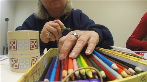 Libraries, meetup groups get into adult coloring&nbsp;craze