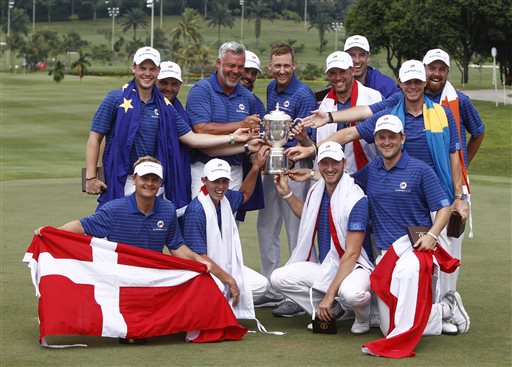 Europe dominates singles, boosts win margin in EurAsia&nbsp;Cup