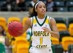Long-time local rivals Norfolk State and Hampton meet for the first installment of their yearly basketball series at 4 p.m. this Saturday, Jan 30, at the HU Convocation Center. The Spartans are still in search of their first win of the year, while Hampton remains in first place in the conference, one game ahead of second-place Bethune-Cookman. Photo from NSUSpartans.com