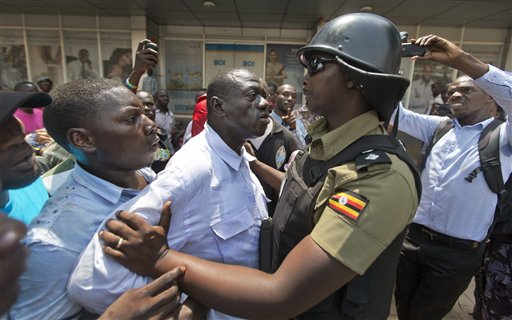 Uganda: Opposition candidate briefly arrested after&nbsp;voting