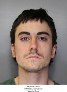 This booking photo provided by the Syracuse, N.Y., Police Department shows Ryan Lawrence, who is charged in the death of his 21-month-old daughter Maddox Lawrence. Police in Syracuse say divers have recovered the body of the toddler who disappeared over the weekend with her father, who is being charged with murder. Police Chief Frank Fowler says the body was found Tuesday in Syracuse's Inner Harbor. Details of her death weren't disclosed. (Syracuse Police Department via AP)