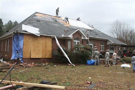 Tornadoes in the South; snow in Plains and Upper&nbsp;Midwest