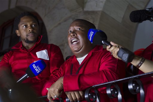 Economy focus of S. African nation speech, despite&nbsp;heckling