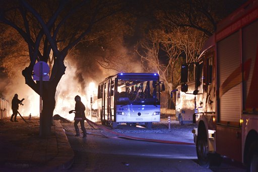 5 killed, 10 injured in explosion in&nbsp;Ankara