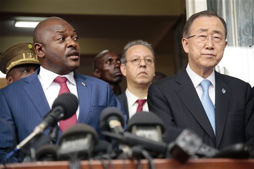 UN chief: Burundi leader promises to release 2,000&nbsp;prisoners