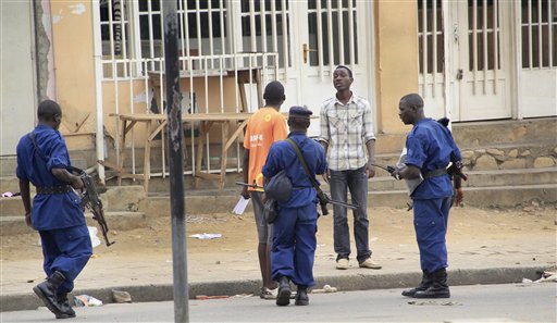 Police: 8 wounded in Burundi grenade&nbsp;attacks