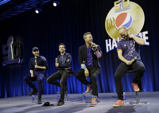 Coldplay to honor past, present and future at Super&nbsp;Bowl