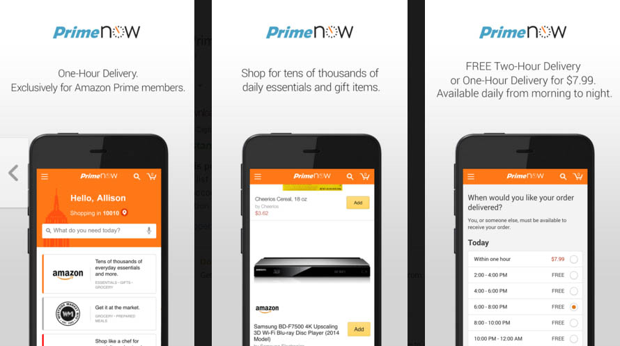 Amazon Prime Now 1-2 hour delivery service available in Hampton&nbsp;Roads