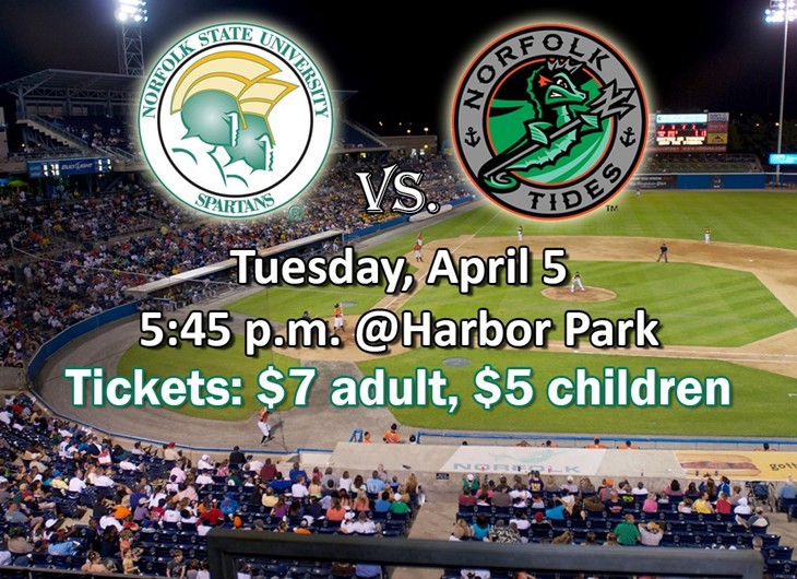 NSU baseball set to play Norfolk Tides on Tuesday, April&nbsp;5