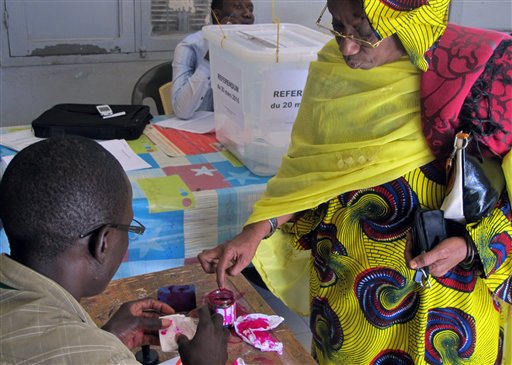 Voters casting ballots in 5 African&nbsp;countries