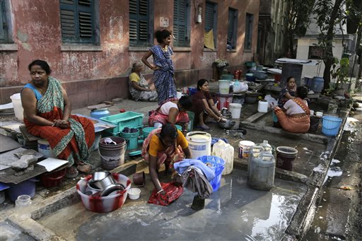 India has the most people without clean water, report&nbsp;says