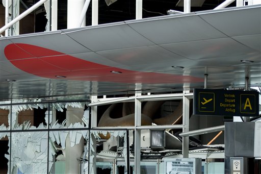 2 Americans confirmed dead in Brussels attacks; Kerry&nbsp;visits