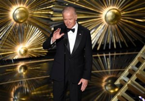 FILE - In this Feb. 28, 2016 file photo, Vice President Joe Biden introduces a performance by Lady Gaga at the Oscars at the Dolby Theatre in Los Angeles. Lady Gaga and Biden are bringing their act to Las Vegas for an event raising awareness about sexual assault. The pop star and the vice president will hold a rally at the University of Nevada, Las Vegas, on April 7. (Photo by Chris Pizzello/Invision/AP, File)