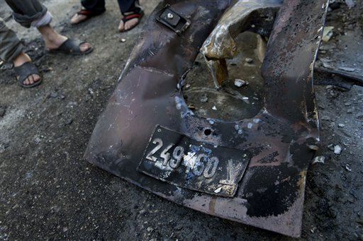 Israel military: Palestinian shot after driving into&nbsp;soldier