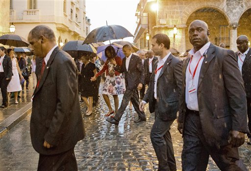 Obama arrives in Cuba for what he calls a “historic&nbsp;visit”