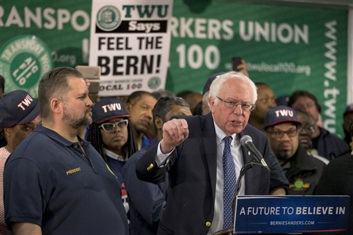 Sanders, Clinton campaign in New York ahead of state&nbsp;primary