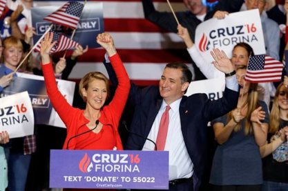 Ted Cruz, Carly Fiorina