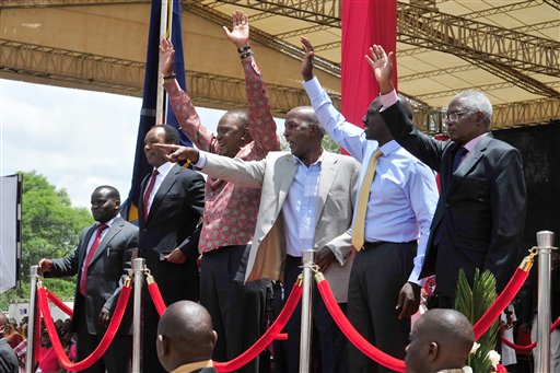 Kenya: President has rally to celebrate ICC dropping&nbsp;charges