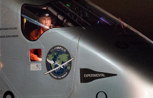 Solar-plane pilots say trip was also test of human&nbsp;endurance