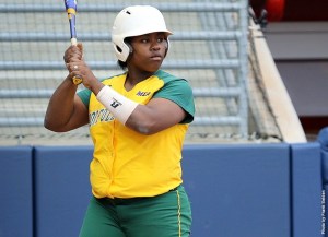 Senior Whitney Williams had a big afternoon for NSU, hitting 5-for-7 with four RBI over the course of the day. The Spartans piled up 12 hits in the first game, while NCCU had 10 in second contest.