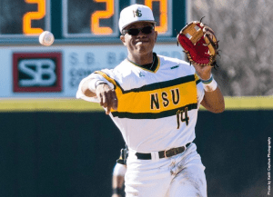 Visiting Norfolk State out-hit VCU 7-4, thanks in part to three hits from second baseman Roger Hall, but the Rams manufactured enough offense and got key pitching from their bullpen in a 4-2 win over the Spartans on Tuesday night at The Diamond.