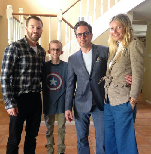 The Avengers heed call to visit teen battling&nbsp;cancer