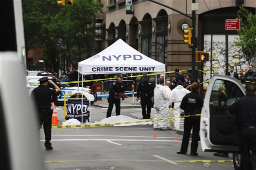 NY police: Belligerent, knife-wielding man killed by&nbsp;officer