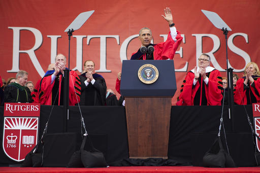 Rebuking Trump, Obama tells graduates walls won’t solve&nbsp;ills