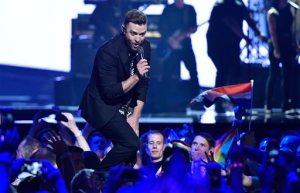 FILE - In this May 14, 2016, file photo, U.S. singer Justin Timberlake performs during the Eurovision Song Contest final in Stockholm, Sweden. If Spotifys predictions are correct, Timberlakes Cant Stop the Feeling will be a summer song you cant stop singing. The streaming music service revealed Thursday, June 2, 2016, its picks for the songs likely to be unavoidable this season (AP Photo/Martin Meissner, File)