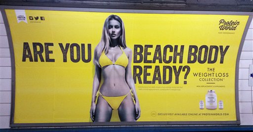 London mayor bans Tube ads that promote unhealthy body&nbsp;image