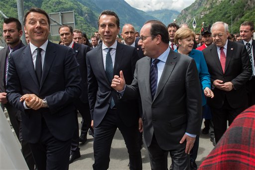 Swiss inaugurate $12 billion rail tunnel, world’s&nbsp;longest