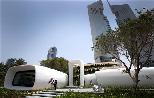 Futuristic Dubai office showcases 3-D printing’s potential