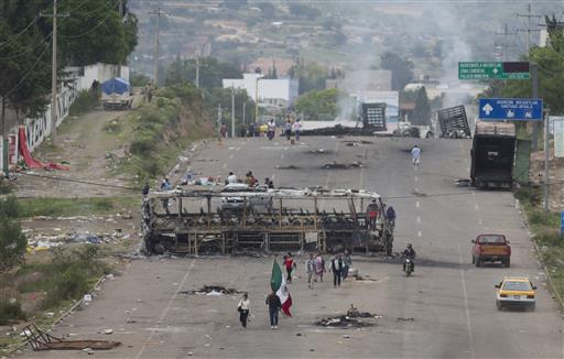 Officials, union trade blame for deadly Mexico&nbsp;clash