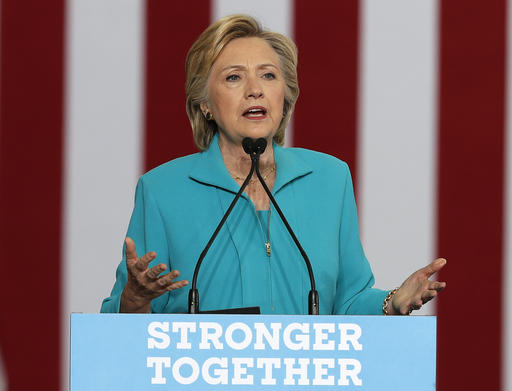 The Latest: Clinton rolls out plan for mental health&nbsp;care