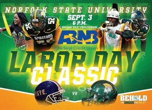 The ABNB Labor Day Classic against Elizabeth City State, has been pushed back to a 6 p.m. start time on Saturday, Sept. 3.