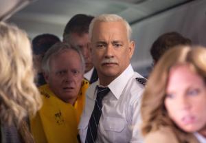 This image released by Warner Bros. Pictures shows Tom Hanks in a scene from "Sully." (Keith Bernstein/Warner Bros. Pictures via AP)