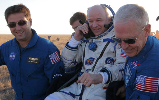 Happy landings: 3 space station crew members back on&nbsp;Earth
