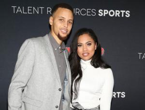 FILE - In this Feb. 6, 2016 file photo, NBA basketball player Stephen Curry, left, and his wife Ayesha Curry arrive at the Super Bowl 50 Rolling Stone Party in San Francisco. Ayesha Curry launched her first cookbook, "The Seasoned Life: Food, Family, Faith, and the Joy of Eating Well." (Photo by Omar Vega/Invision/AP, File)