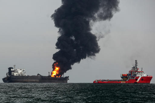 Pemex says fire put out on tanker off Mexico’s Gulf&nbsp;coast