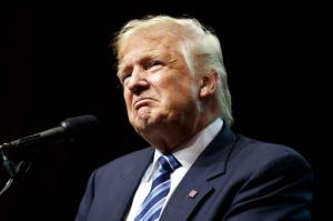 Republican presidential candidate Donald Trump speaks during a rally, Wednesday, Sept. 14, 2016, in Canton, Ohio. (AP Photo/Evan Vucci)