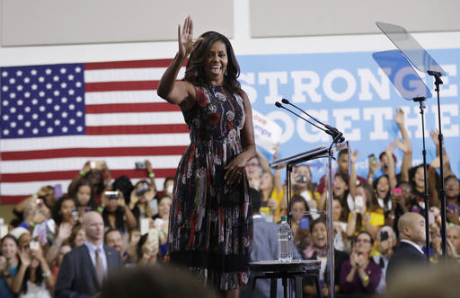 Michelle Obama featured in Clinton TV&nbsp;ad
