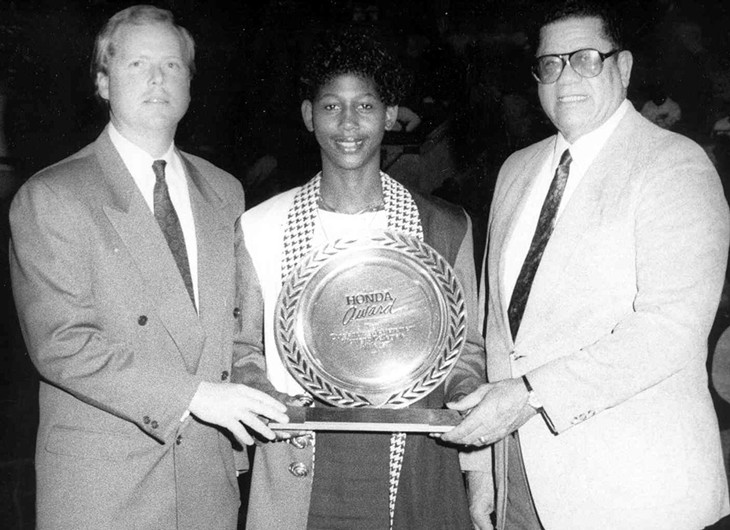 Former Spartan basketball star Tracy Saunders earns another Hall of Fame&nbsp;honor