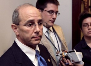 FILE - In this July 21, 2011 file photo, Rep. Charles Boustany, R-La., speaks on Capitol Hill in Washington. Bridget Boustany, the wife of Charles Boustany is defending him against prostitution allegations raised in a new book, describing “false attacks” that she says are aimed at disrupting his bid for a U.S. Senate seat in Louisiana. In an email sent to supporters Monday, Sept. 12, 2016, Bridget Boustany suggests her husband’s opponents are spreading the information, which she called “lies.”(AP Photo/J. Scott Applewhite, File)