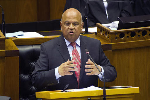 South African prosecutors drop case against finance&nbsp;minister