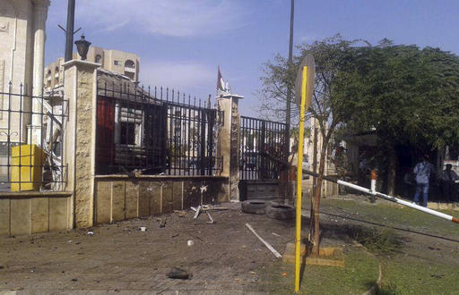 The Latest: IS claims twin Hama suicide&nbsp;bombings