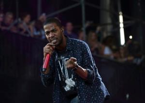 FILE - In this Aug. 1, 2015, file photo, Kid Cudi performs at the Lollapalooza Music Festival in Grant Park in Chicago. The rapper announced on Facebook Oct. 4, 2016, that he had checked into rehab for "depression and suicidal urges." (Photo by Steve C. Mitchell/Invision/AP, File)